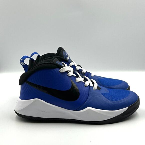 Nike Team Hustle D9 GS Royal Blue - Sz: 5.5Y - Picture 3 of 7